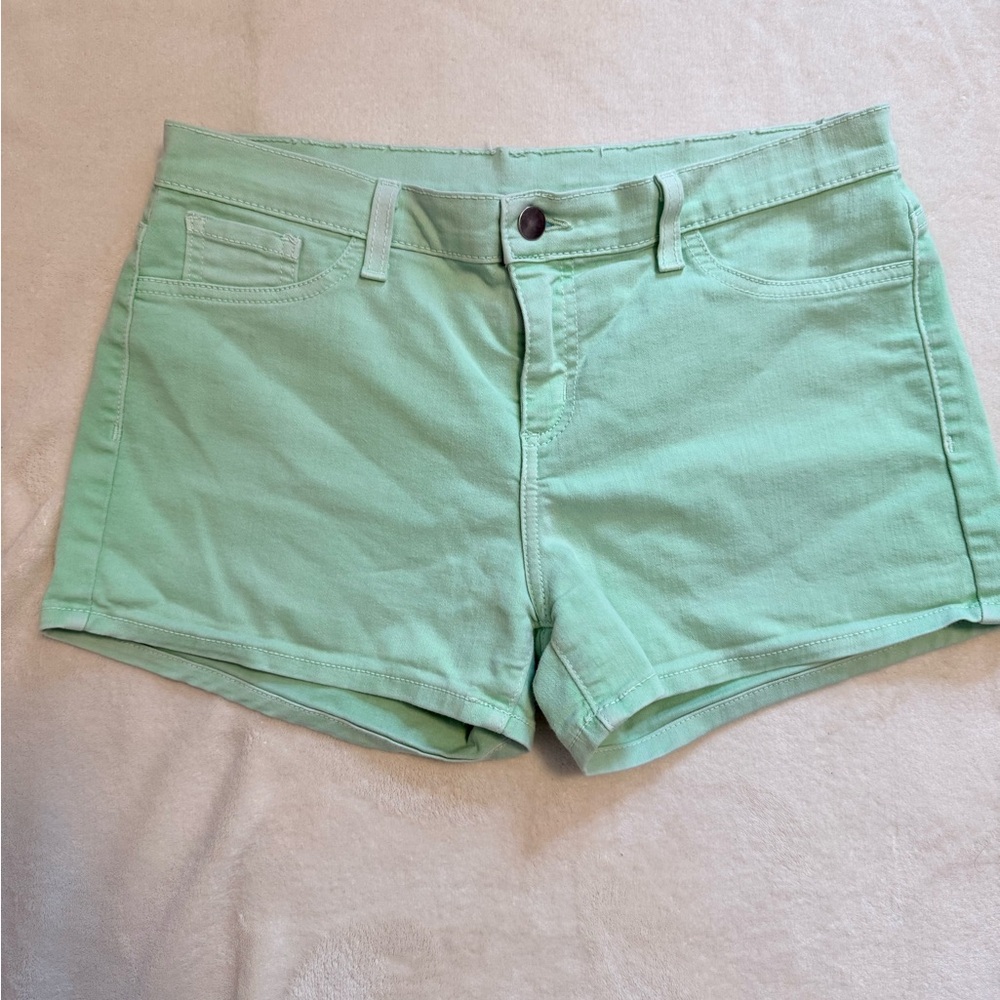 Lauren Conrad Mint Green Women's Stretch Shorts Sz 29 (8)